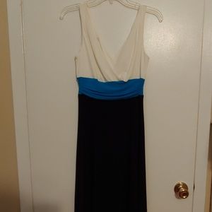 London Times sleeveless dress